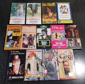 Lotto di 13 Videocassette VHS di vari generi