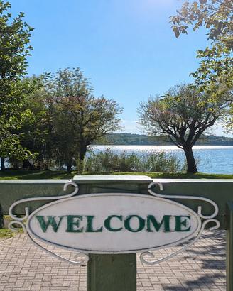 Appartamento Miralago:Vista Lago Varese e Giardino