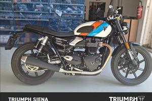 TRIUMPH Speed Twin 900 Pure White/Blue/Orange Abs