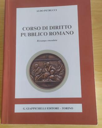 corso di diritto pubblico romano