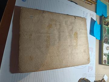 libro antico 1713 Monete di annia Faustina 