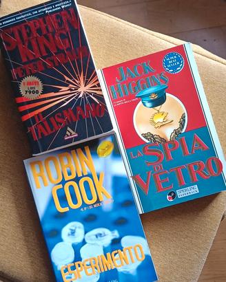 Lotto 3 Libri Thriller & Gialli – King, Higgins, C