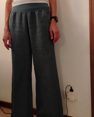 Pantaloni lino donna 