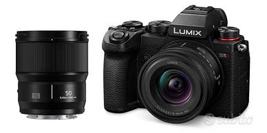 Lumix S5D NUOVA 0 SCATTI garanzia 