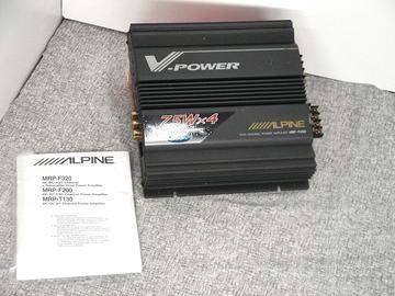 amplificatore alpine v-power nuovo