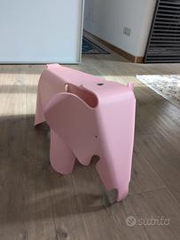 Elefante Vitra disegnato da Ray Eames rosa