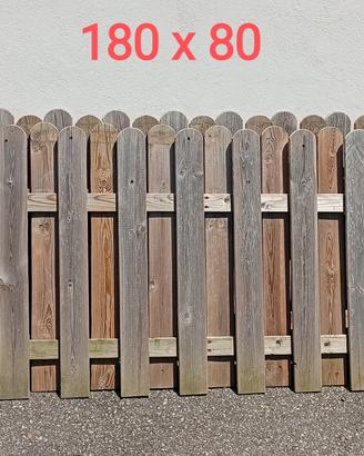 Staccionata in legno
