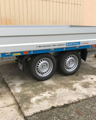300x153 cm o 312x182 cm Carrello-rimorchio