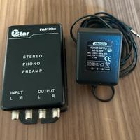 Prea-Phono preamplificatore Giradischi Star PA4100