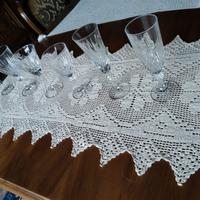 Calici Prosecco vetro Murano 7 tipi x 12 = 84 pezz