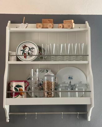 Credenza cucina a due ante + Piattaia da da muro