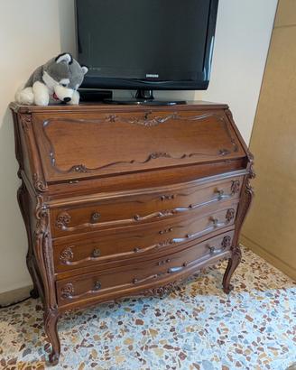 Comò a ribalta antico 