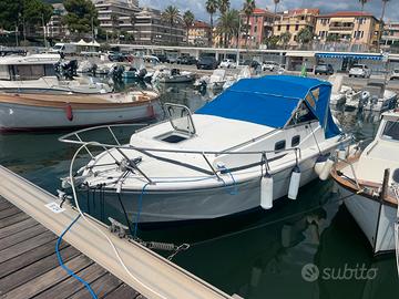 Barca fuoribordo cabinata Dc7