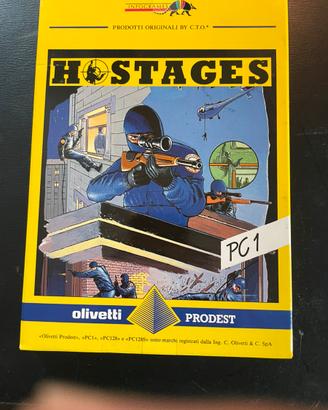 Game Nuovoper Msdos Olivetti Prodest Pc1 “HOSTAGE”
