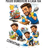 Uomo adulto disponibile per pulizie domestiche