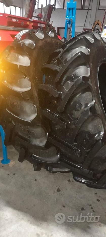 Ricambi Modellini Farm Toys Pneumatici Per Trattori Giocattolo 1/64 - 11L-15, Cerchi Bianchi, Gomma/plastica, Coppia Pneumatici Trattore Giocattolo - Foto 4