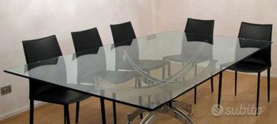 Ripiano di cristallo per tavolo PERFETTO