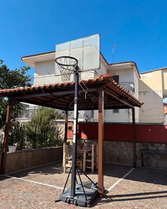Canestro Spalding NBA Gold Portable 
