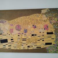 tela con riproduzione quadro Klimt 