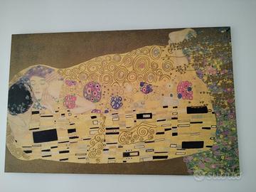 tela con riproduzione quadro Klimt 