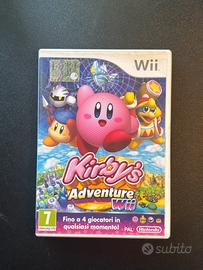 Kirby’s Adventure Wii Completo Pal Ita