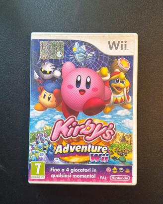 Kirby’s Adventure Wii Completo Pal Ita