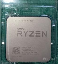 CPU AMD RYZEN 3 1200 YD1200BBM4KAE + DISSIPATORE