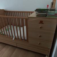 lettino MIBB trasformabile 