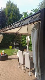 Gazzebo completo 4x3 mt