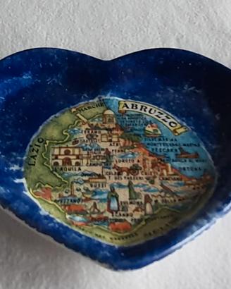 SERV. CAFFE'  x 2 con vassoio - Souvenir Abruzzo