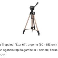 hama treppiedi star 61 sgancio rapido e borsa foto