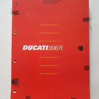 DUCATI 996 R 2001 manuale officina ENGLISH