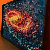 Riproduzione moc Lego Via Lattea Milky Way