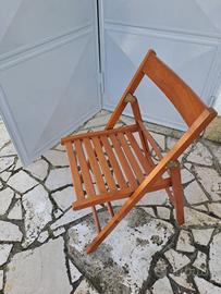 10 sedie in legno di ciliegio 