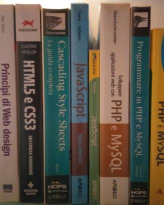 Libri HTML, CSS, JAVASCRIPT, PHP+MySQL