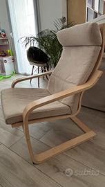 Poltrona Ikea modello poang