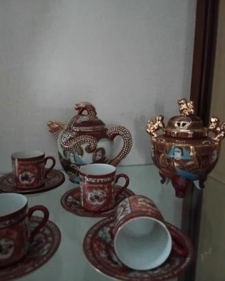 servizio porcellana giapponese 