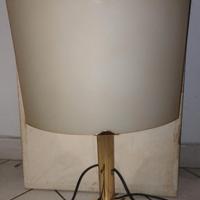 Lampada vintage in ottone H 64cm