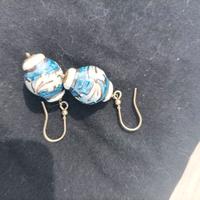 Orecchini dipinti a mano