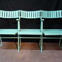 SEDIE CINEMA ALL' APERTO VINTAGE