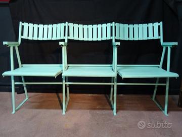 SEDIE CINEMA ALL' APERTO VINTAGE