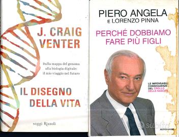 Lotto 5 Libri Biologia, Genetica e Scienza