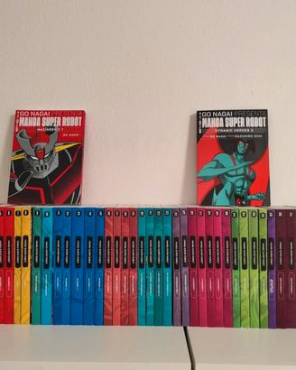 Manga Super Robot serie completa