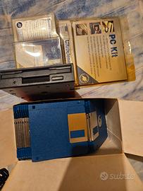 floppy +kit  sigillato collezione+40 floppy