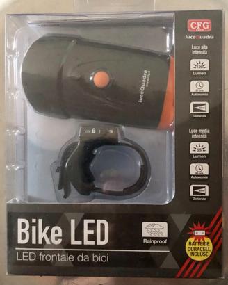 LED frontale da bici nuovo