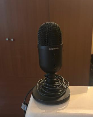 Microfono gxtrust gaming e podcast