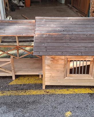 cuccia per cani usata.