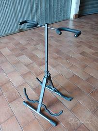 Stand doppio per chitarre/basso