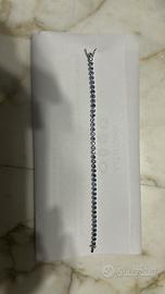 Bracciale tennis oro bianco