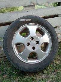 cerchi in lega R15 fiat Opel 4 fori